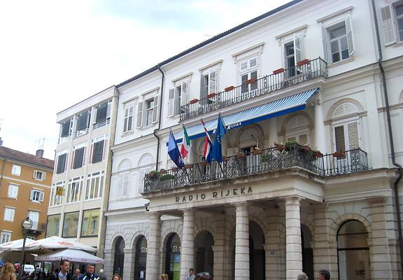 Radio Rijeka, Rijeka, Croatia. 2014. Photo: Clara Schultes