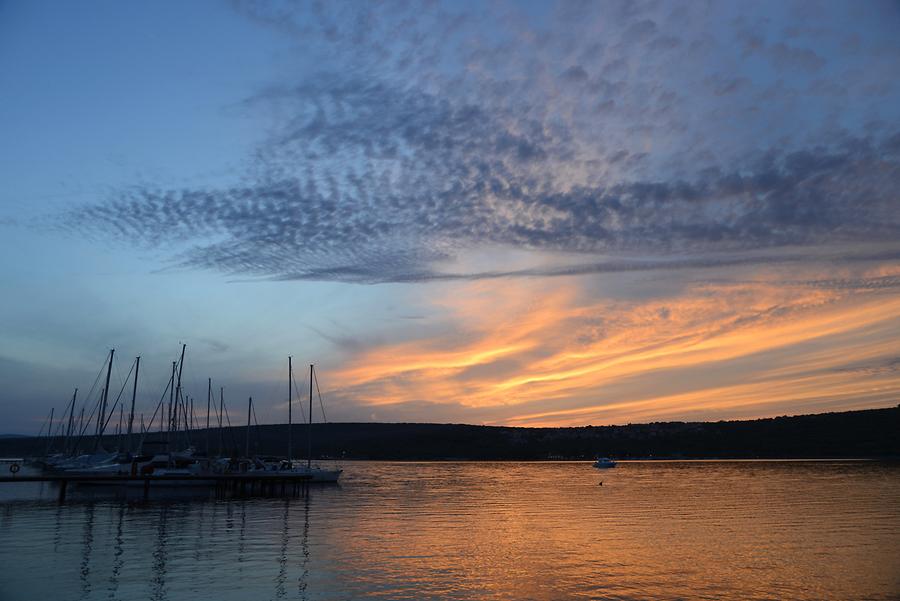 Punat - Harbour at Sunset