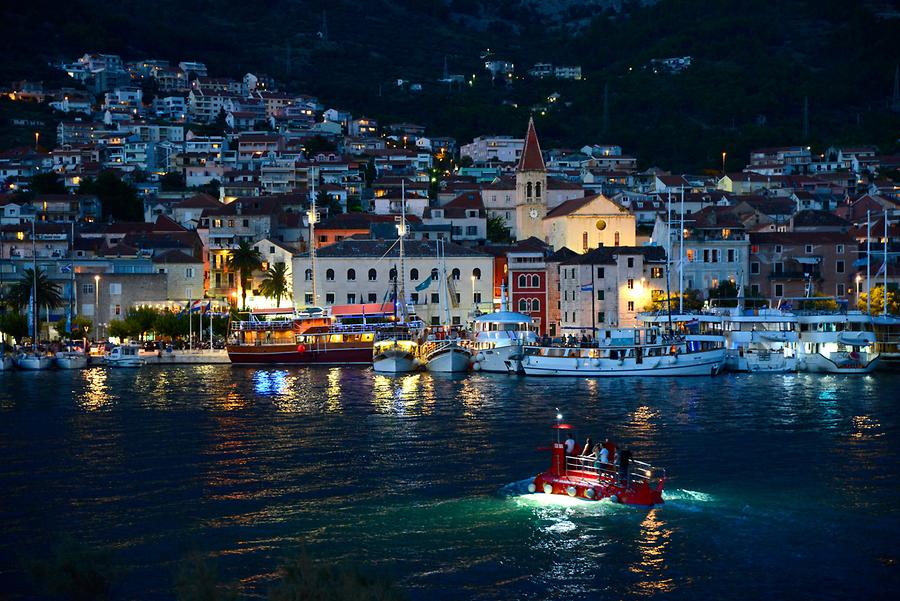 Makarska at Night