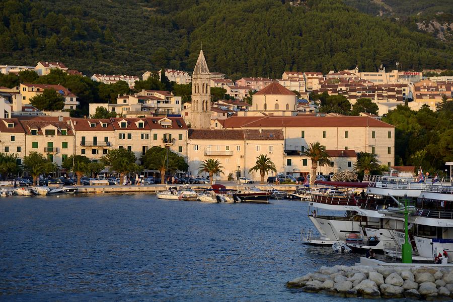 Makarska at Sunset