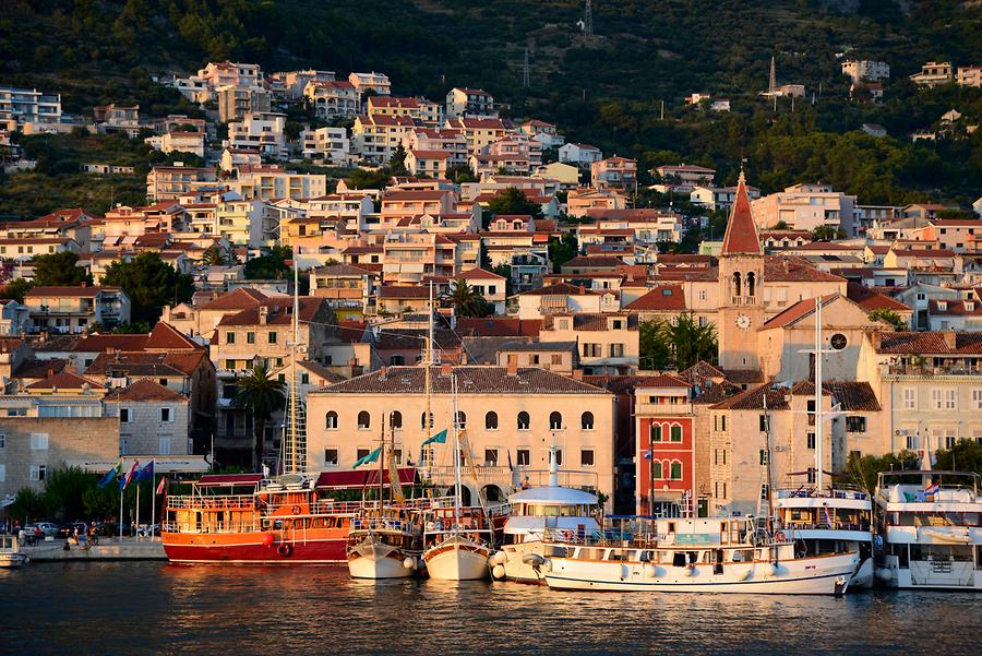Makarska at Sunset