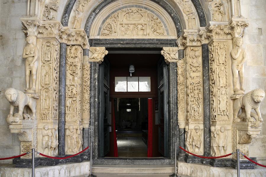 Trogir - Cathedral; Western Portal