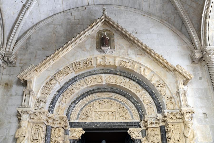 Trogir - Cathedral; Western Portal