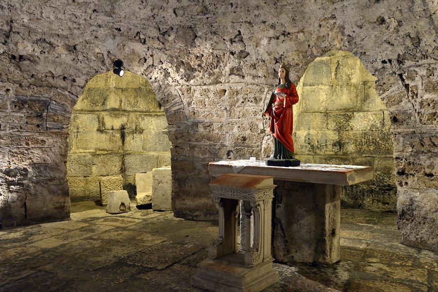 Diocletian's Palace - Cathedral; Grotto