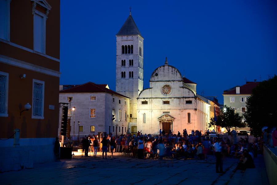 St. Mary's Church at Night