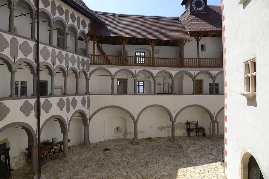 Veliki Tabor Castle - Arcade Court