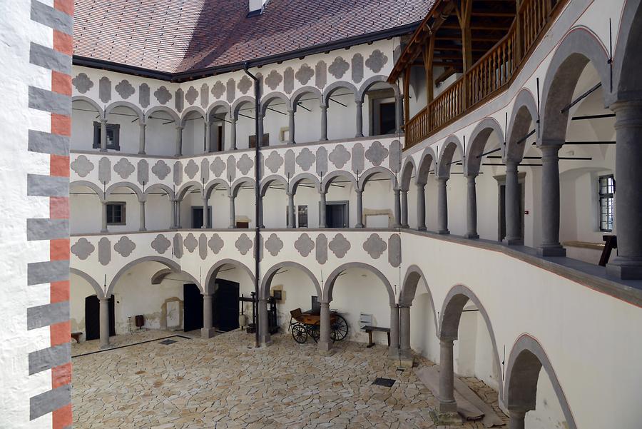 Veliki Tabor Castle - Arcade Court