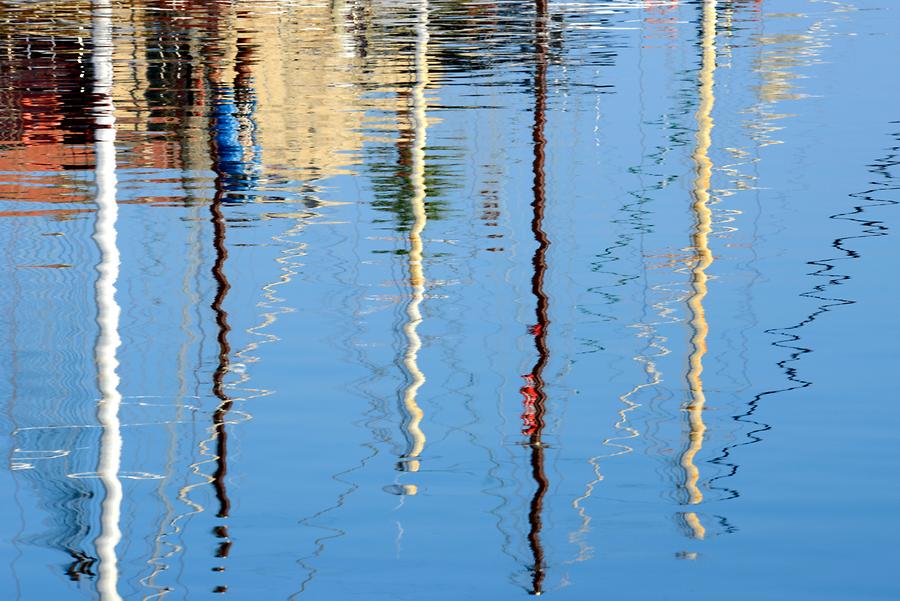 Girne - Harbour; Reflections