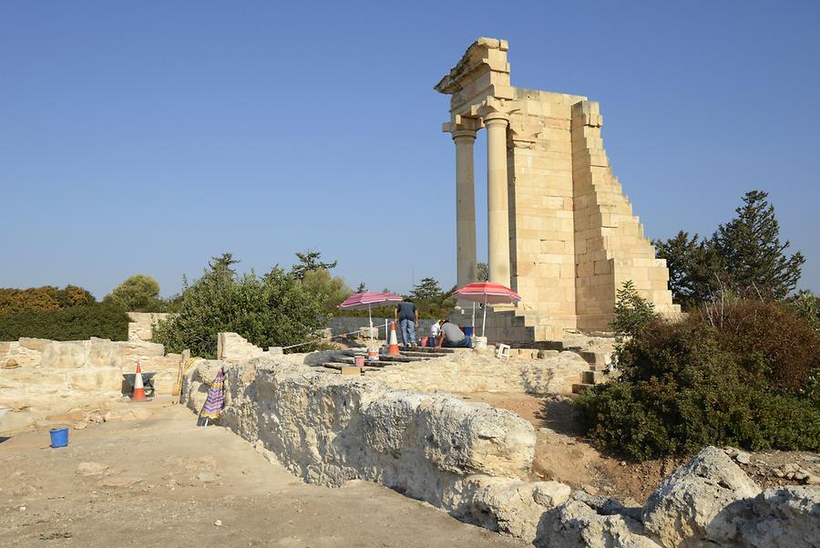 Sanctuary of Apollo Hylates, Temple of Apollo