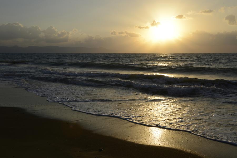 Beach near Polis - Sunset