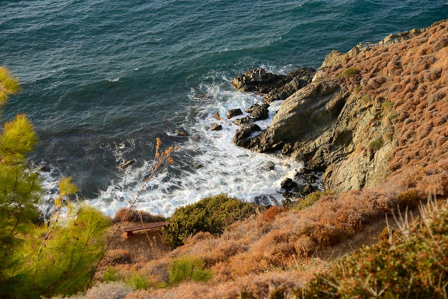 Coast near Limni