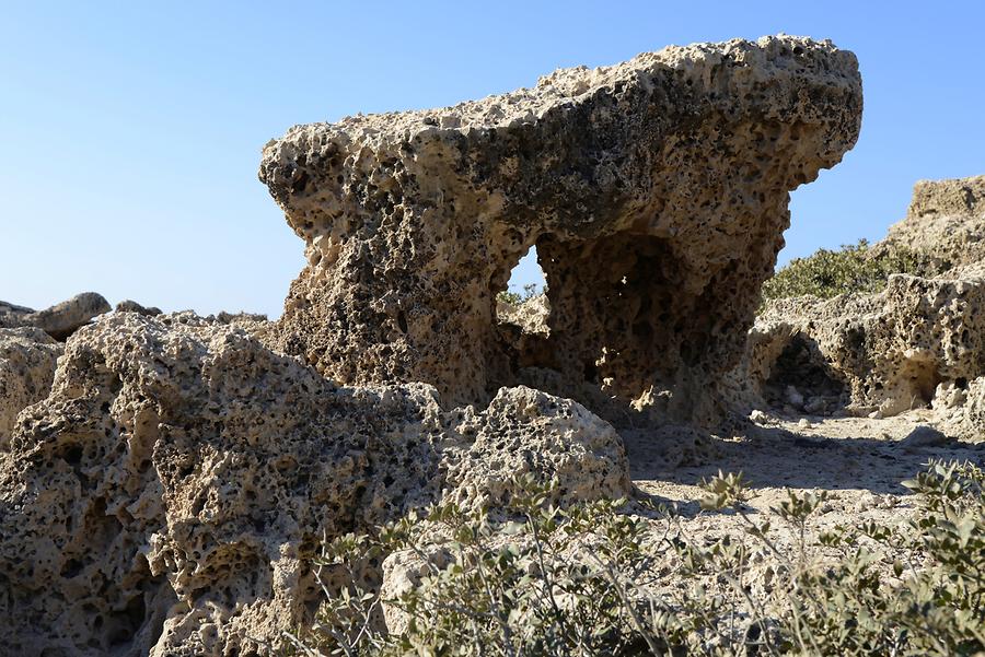 Northern Side of Akamas - Bays; Rock Formations