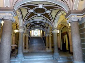 Liberec - Town Hall; Entrance Hall
