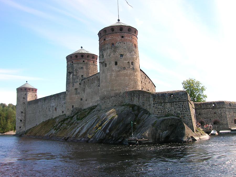 Olavinlinna castle in Savonlinna