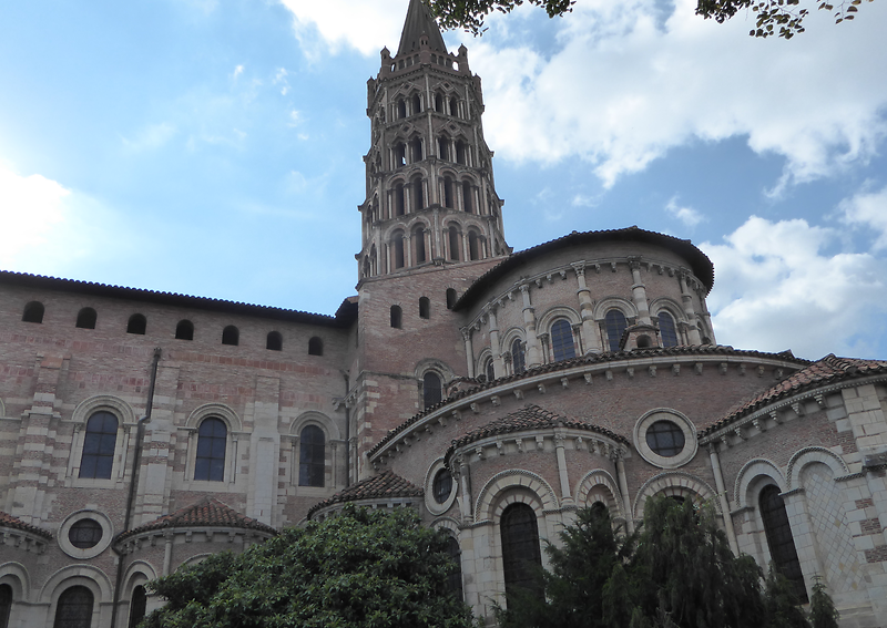 Basilica St. Sernin, Photo: H. Maurer, 2015