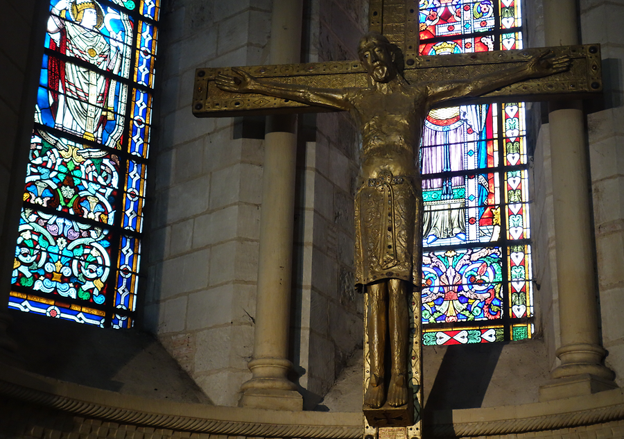 Inside St. Sernin, Photo: U. Maurer, 2015