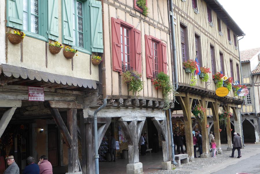 Center of Mirepoix, Photo: H. Maurer, 2015