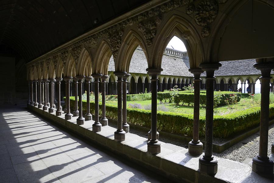 Mont St-Michel - Cloister