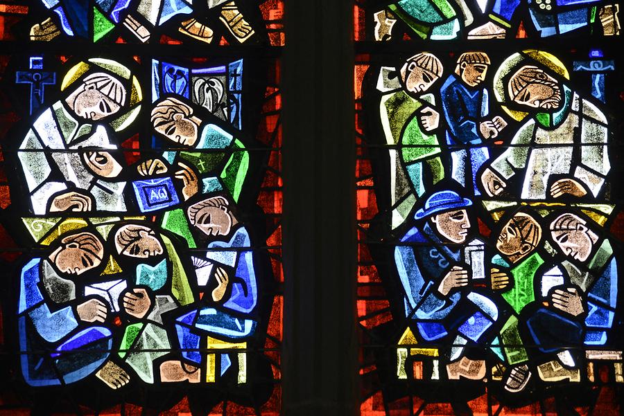 Quimper - Cathedral; Inside