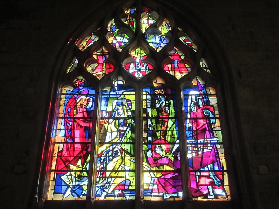 Bordeaux - Basilica Saint-Michel - Kirchenfenster