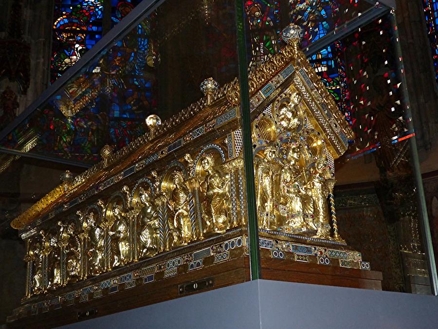 Aachen - Cathedral; Shrine of Charlemagne