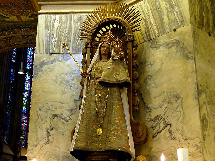 Aachen - Cathedral; Virgin Mary