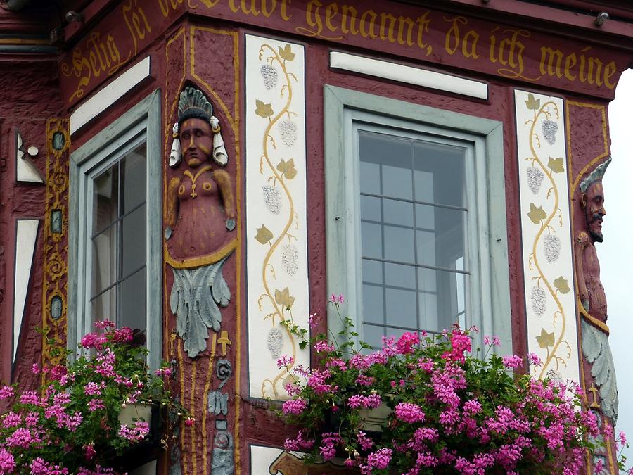 Seligenstadt - Einhardhaus; Detail