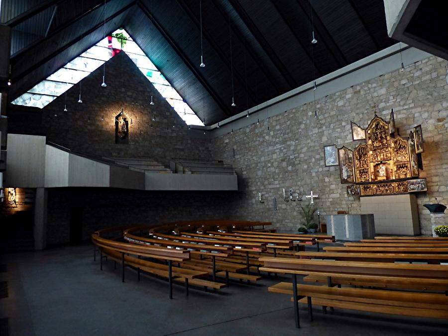 Heimbach (Eifel) - Modern Church of Our Saviour