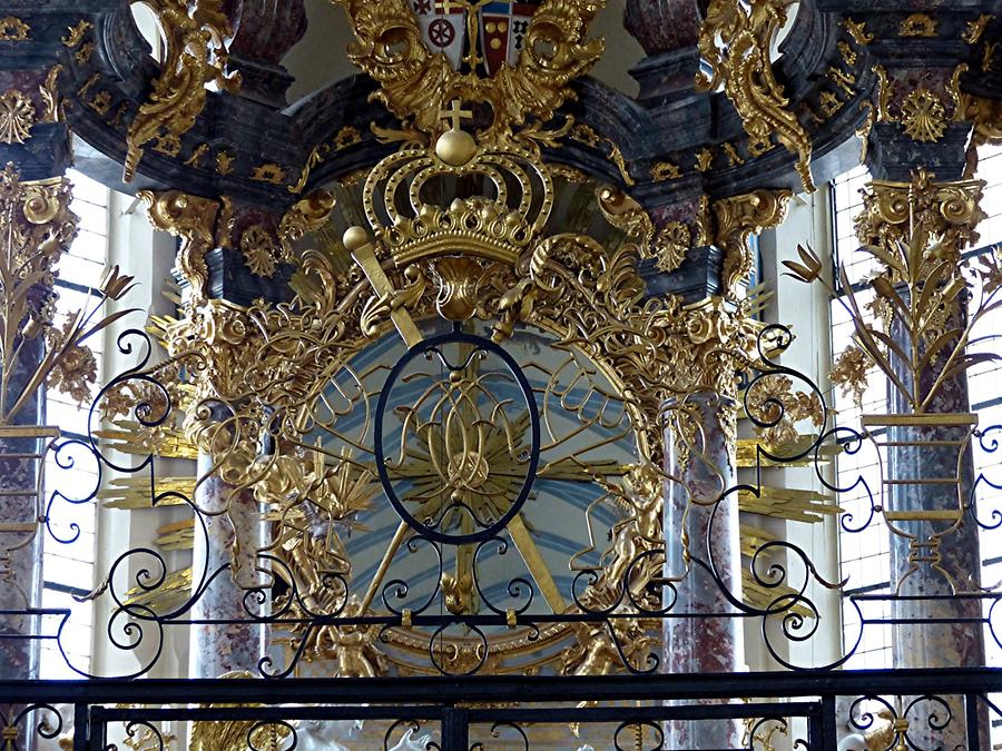 Brühl - Castle church - Choir-screen