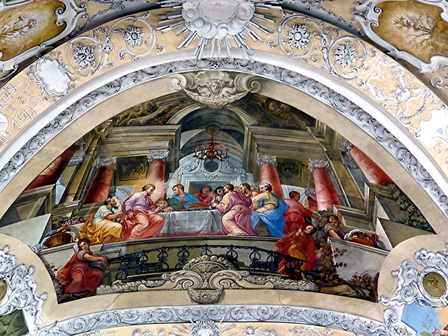 Monastery Banz - Ceiling fresco 'Last Supper'