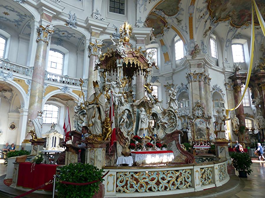 Vierzehnheiligen - Altar with the 14 helpers