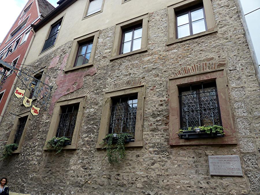 Würzburg - House of Tilman Riemenschneiderhaus