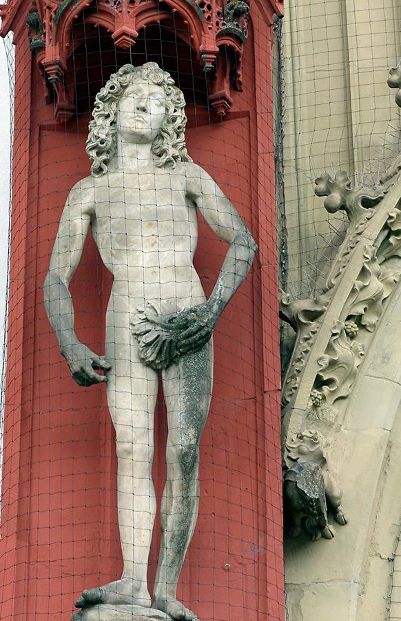 Würzburg - Marienkapelle - Adam by Tilman Riemenschneider