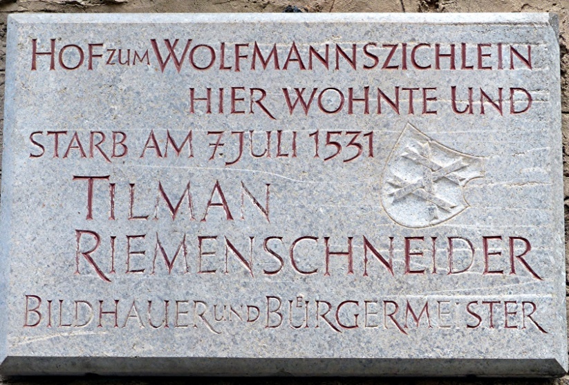Würzburg - Remembering Tilman Riemenschenider
