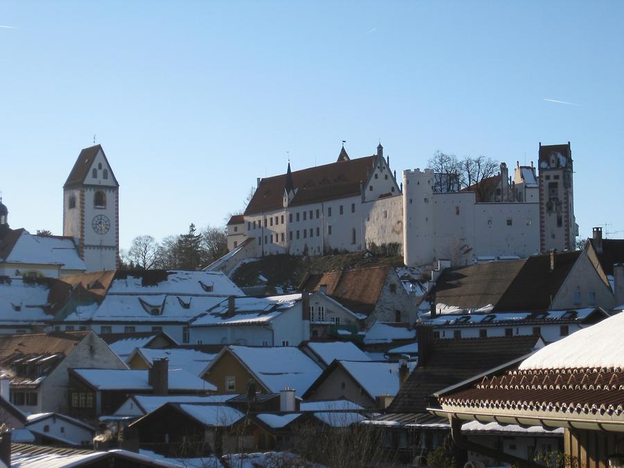 Füssen - Kirche St. Mang - Hohes Schloss