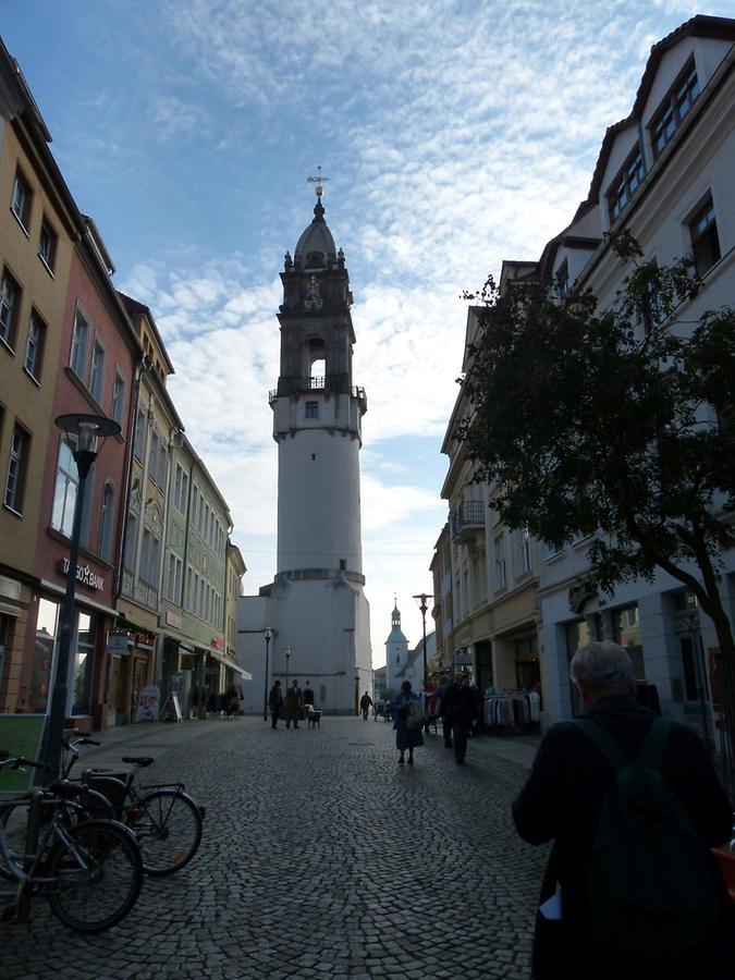 Bautzen - Reichenstraße and Reichenturm