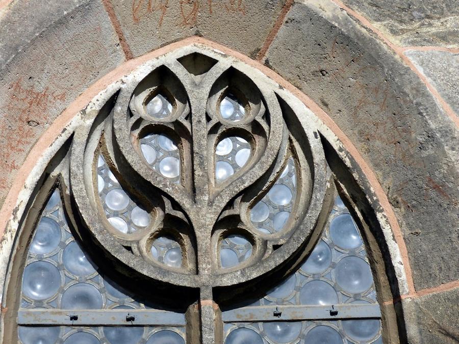 Görlitz - Double Chapel; Gothic Tracery, Vesica Piscis