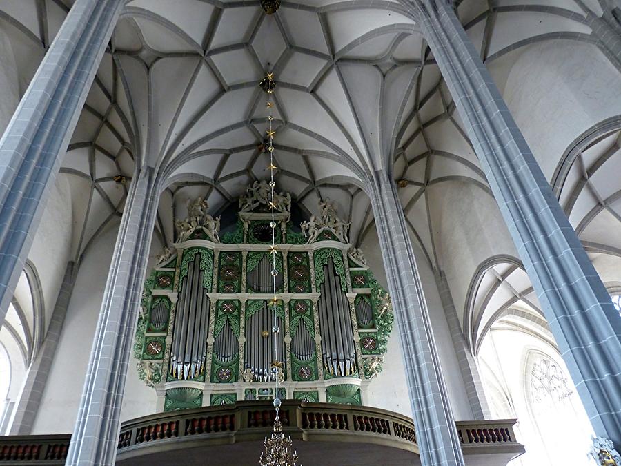 Görlitz - St. Peter and St. Paul's Church; 'Sun Organ', Casparini, 1703