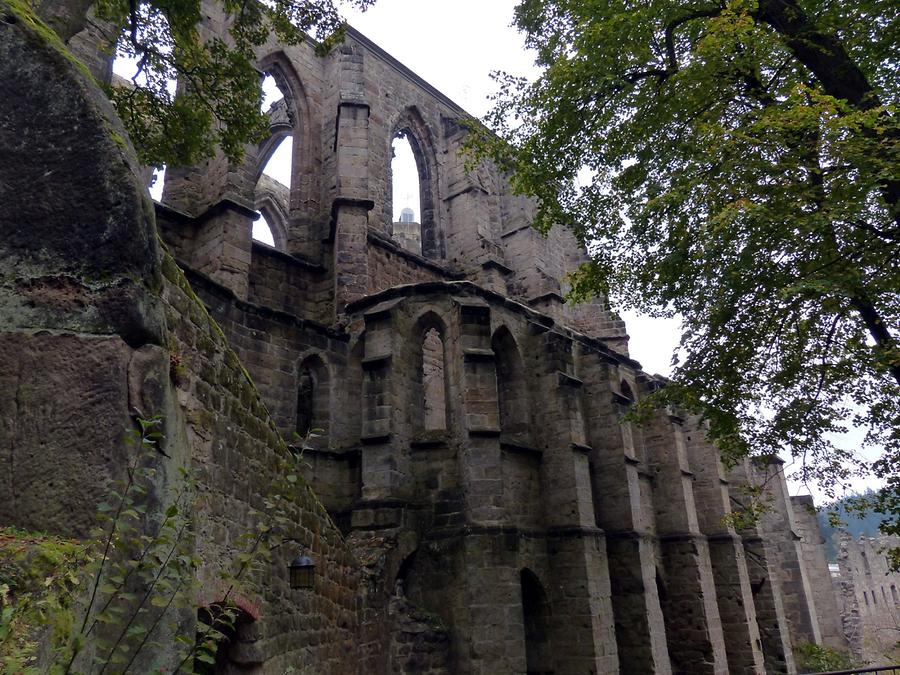 Oybin - Ruins of the Abbey Church