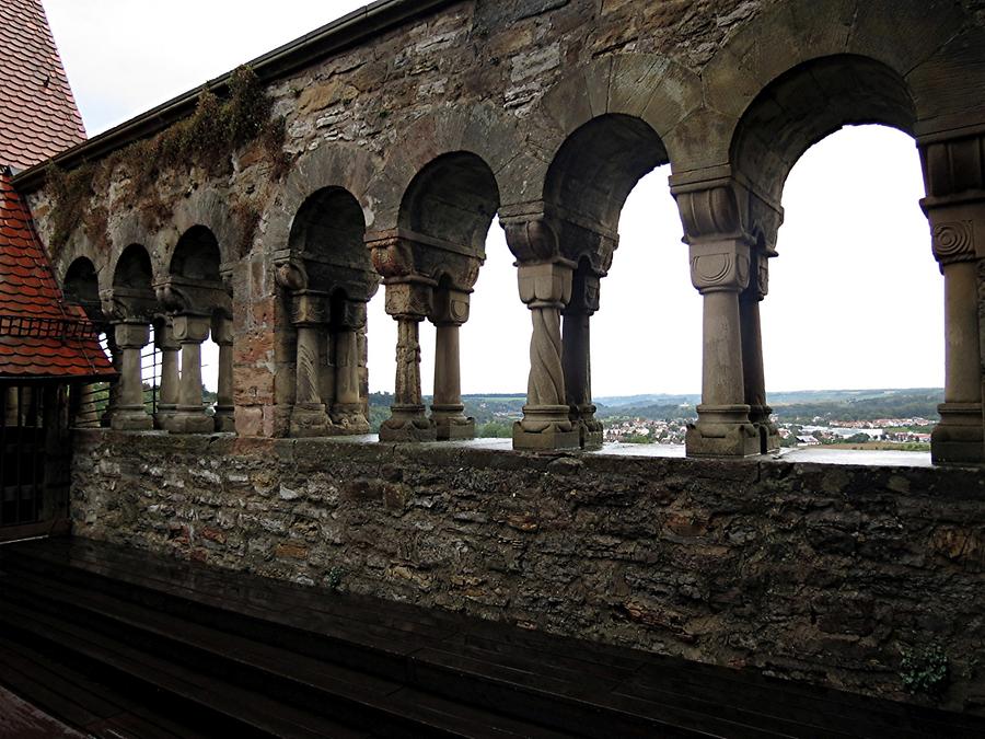 Bad Wimpfen - Imperial Palace; Arcades