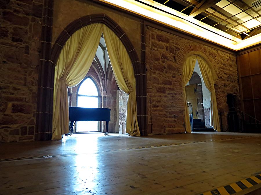 Heidelberg - Castle; Oldest Hall