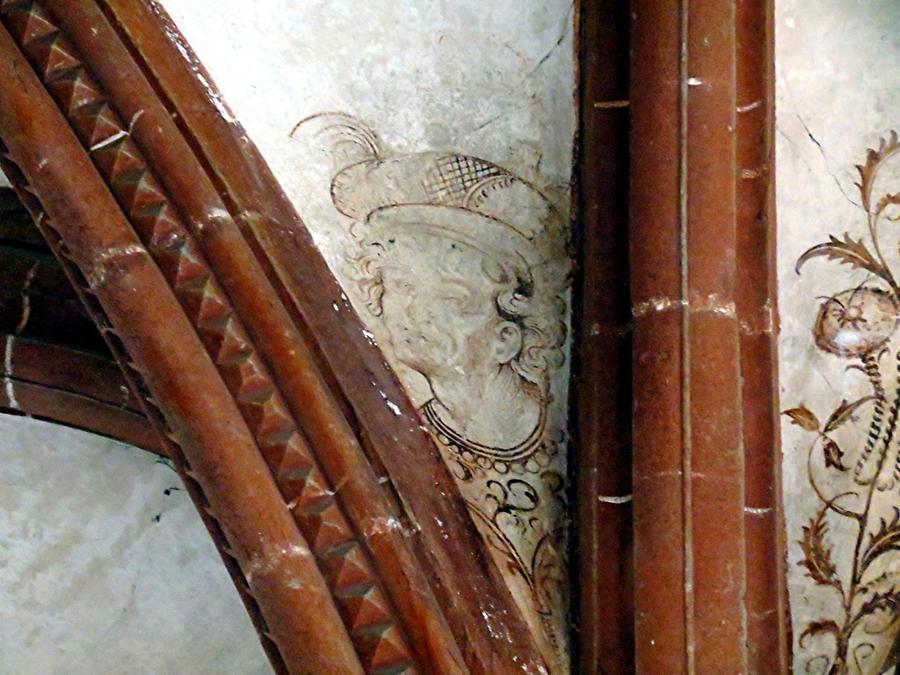 Maulbronn Abbey - Refectory; Ceiling Fresco