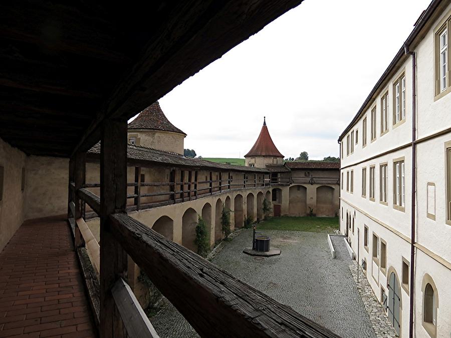 Großcomburg - Round Path with Donjons