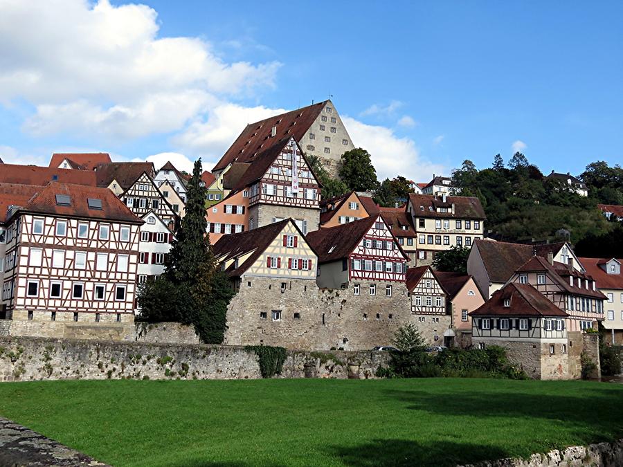 Schwäbisch Hall - Half-timbered Houses and 'Neubau'