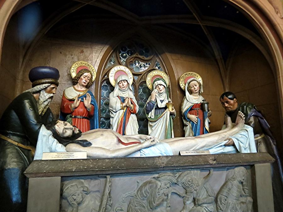 Schwäbisch Hall - St. Michael's Church; The Entombment of Christ, 1546