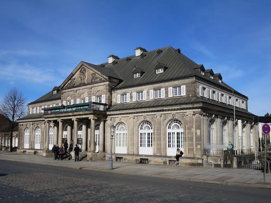 Dresden - Restaurant 'Italienisches Dörfchen' on Theaterplatz