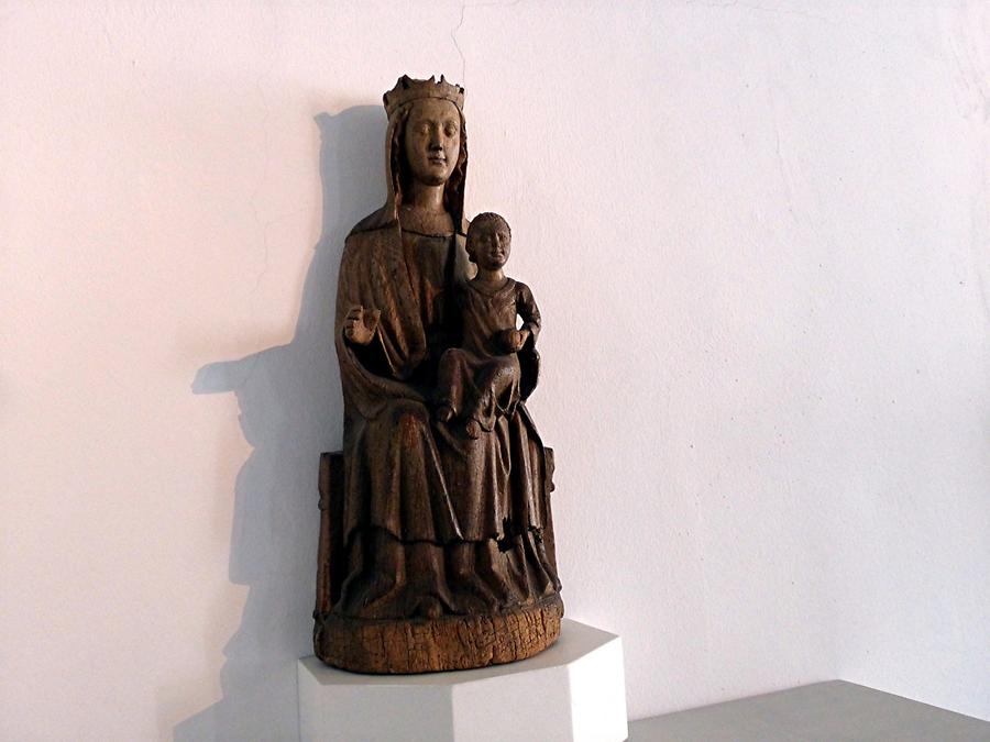 Gottorf Castle - Romanesque Madonna (1200)