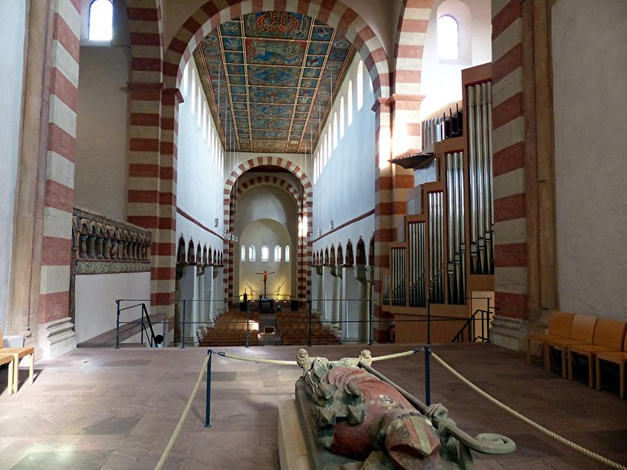 Hildesheim - St. Michael's Church; View from the Western to the Eastern Choir