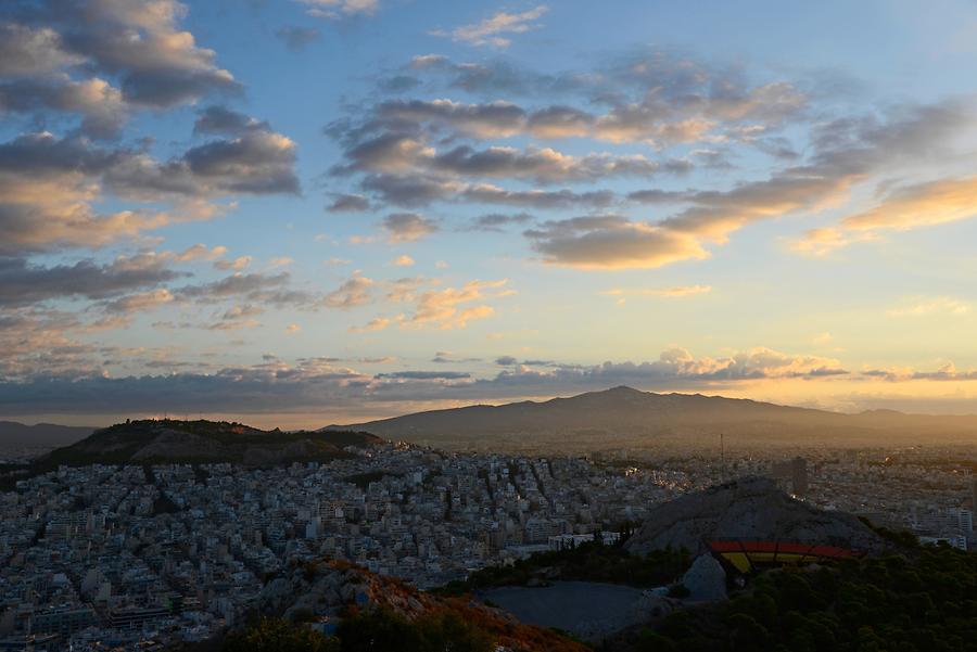 View from Mount Lycabettus