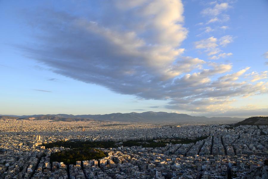 View from Mount Lycabettus